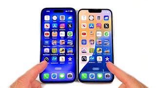 iPhone 16 vs iPhone 13 Speed Test