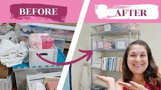 Artist Vlog: Sewing Room Transformation & Storage Solutions