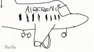 Airfrench Airbus A330 crashing