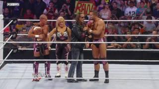 Raw: The Hart Dynasty recieve new WWE Tag Team Championships