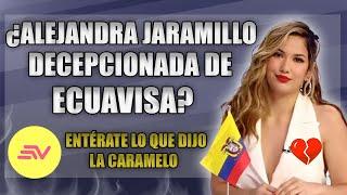 ¿ALEJANDRA JARAMILLO DECEPCIONADA DE ECUAVISA?  TeveRosa