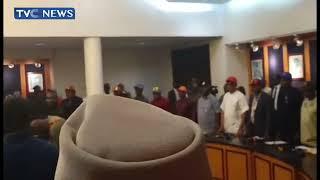 WATCH | Governor Nyesom Wike Hosts Bola Tinubu at Rivers Govt House