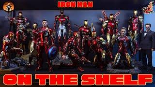 Hot Toys 1/6 Scale Iron Man On The Shelf