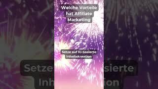 Affiliate Marketing: Was kann ich mit KI machen? #affiliatemarketing #finanziellefreiheit #erfolg