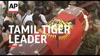 Hundreds grieve for slain Tamil Tiger leader