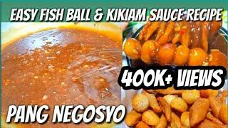 SEKRETO SA MASARAP NA FISHBALL AND KIKIAM SAUCE | FILIPINO STREETFOOD SAUCE RECIPE | RENA VLOGS