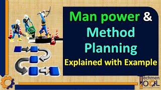 How to make Man power & Method planning? | Production Planning (PPC) | Explained with example