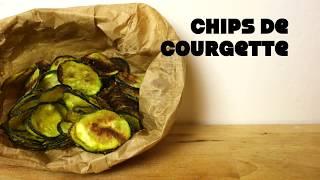 CHIPS DE COURGETTE || Recette apéritif facile et rapide. Courgettes au four