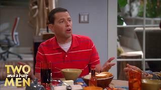 Alan Makes Fun of Jake’s Girlfriend | Two and a Half Men