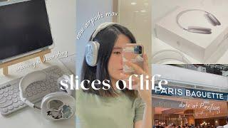 slices of life - unboxing airpods max + aesthetic accessories & brief review