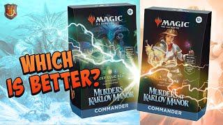 Karlov Manor Precon Upgrades & Comparison | Deep Clue Sea vs Blame Game | The Command Zone 588