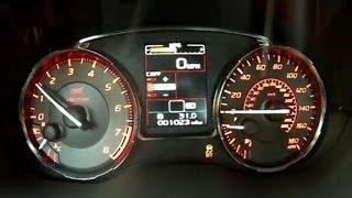 2015 Subaru WRX STI 0-60 MPH Acceleration Test Video - 305 HP Turbocharged Boxer Engine