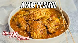 Cocok untuk Buka Puasa Bareng Keluarga ! Resep Ayam Pesmol