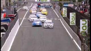 Safety car crash in Pau (WTCC 2009)