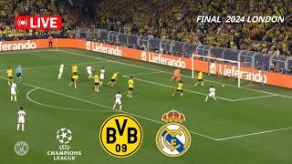 Borussia Dortmund vs Real Madrid Efootball Pes 21 Gameplay | THE FINAL | Uefa Champions League 2024