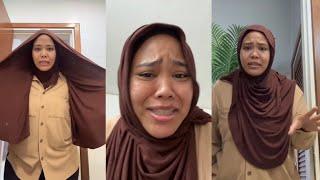 Beli Semua Tudung...Norreen B3ng4nģ Tengok Tutorial Senang Pakai, Tapi Bila dah Pakai Lain Jadinya