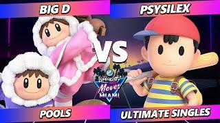 LMM Miami 2023 - Big D (Ice Climbers) Vs. Psysilex (Ness) Smash Ultimate - SSBU