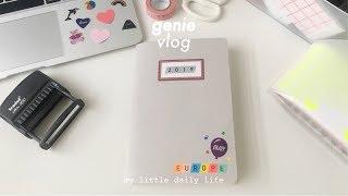 VLOG #10｜문구덕후의 여행노트 만들기  (체크리스트, 마스킹테이프, 스티커, 다꾸, 문구덕후)