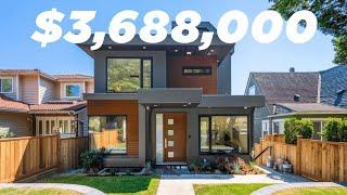 THE MOST EXPENSIVE MODERN MANSION IN MARPOLE VANCOUVER 现代温哥华豪宅 | MILLION DOLLAR HOME TOURS 参观温哥华百万豪宅