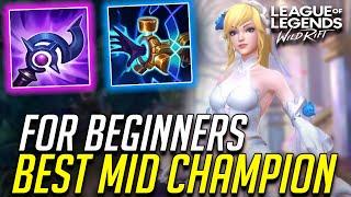 WILD RIFT LUX BEST MID LANE CHAMPION FOR BEGINNNERS (BROKEN POKE BUILD)