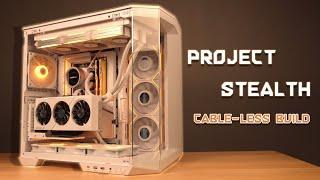 The Stealthiest Motherboard I've Ever Seen! | AORUS STEALTH ICE Cable-Less Build