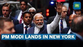 PM Modi In US: Indian Diaspora Welcomes PM Modi As He Lands In New York For His First State Visit