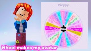 Wheel makes my ROBLOX AVATAR-