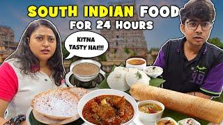 Eating Only SOUTH INDIAN FOOD for 24 Hours⏲| Food Challenge