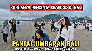 TERBARU ! SITUASI PANTAI JIMBARAN BALI  SURGANYA PENCINTA SEAFOOD DI BALI