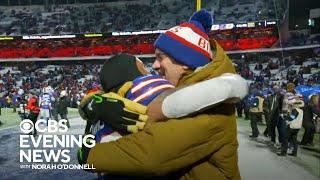 Buffalo Bills rookie Ray Davis honors "Big Brother" mentor at game