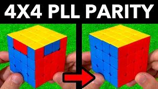 4x4 Rubik’s Cube: PLL Parity (NO ALGORITHMS)