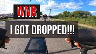Our Weekly Fast Training Ride WNR - I GOT DROPPED!