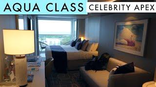 Aqua Class infinite balcony cabin tour on Celebrity Apex 셀러브리티 아펙스호 아쿠아 클래스 인피니트 발코니 객식 투어