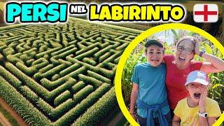 CI PERDIAMO NEL LABIRINTO NEL MAIS in Inghilterra: VLOG Famiglia GBR