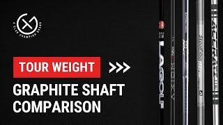 Comparison- Tour Weight Graphite Iron Shafts