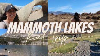 VLOG: Road trip to Mammoth Lakes | Must see off Highway 395