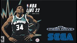 3ª Rodada da NBA Live 22, Mod para Mega Drive, curtem, compartilhe, e segue o meu canal!!