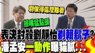 【全程cc字幕】表決封殺劉靜怡"剃賴鬍子"? 謝龍介酸"別做得這麼難看" 潘孟安"一動作"曝貓膩...