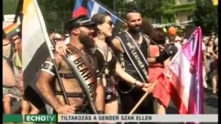 Tiltakozás a gender szak ellen - Echo Tv