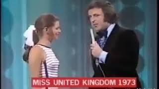 Miss United Kingdom 1973 Miss Glasgow Terry Wogan