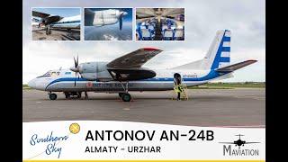 Southern Sky Airlines, Antonov An-24B, Almaty (ALA) - Urzhar (UZR)