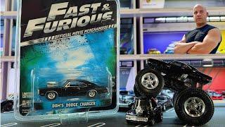 Unboxing Fast & Furious Greenlight 164 Dom's Dodge Charger FULL Collection Overview