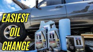 Easiest Oil and Filter Change Land Cruiser LX470