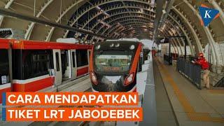 Siap-siap, “War” Tiket Uji Coba LRT Jabodebek Dimulai 10 Juli 2023