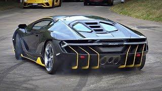 The BEST LAMBOS at Festival of Speed  | SC18 Alston, Centenario, Huracan EVO, Aventador SVJ & More!