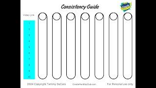 Fluid Art Paint - Free Consistency Guide - Beginner Tutorial #fluidart  #acrylicpouring