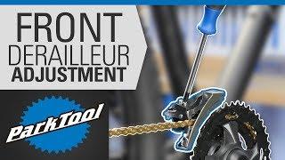 How to Adjust a Front Derailleur