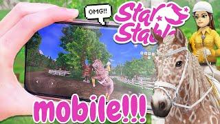 PLAYING STAR STABLE ON MOBILE FOR THE FIRST TIME! 