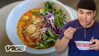 How To Make Khao Poon, A Spicy Lao Soup