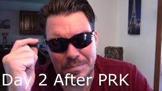 My PRK- Lasik Surgery Recovery  Day 1- 3.... Woolfson Eye Institute